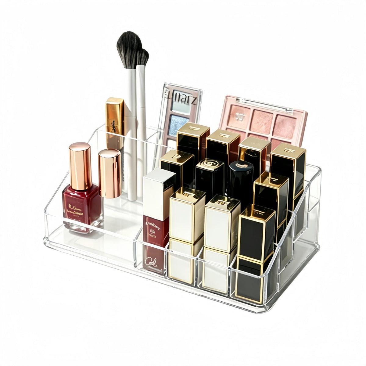 Clear Acrylic Makeup & Vanity Organizer