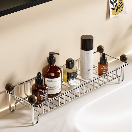 Metal Wire Bathroom Storage Basket