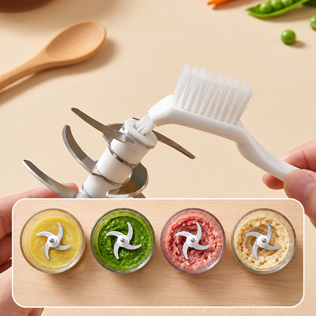 Long-Handle Detail Cleaning Brush