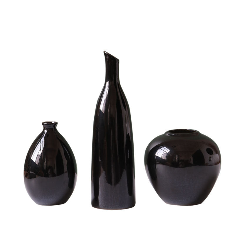 Minimalist Ceramic Bud Vase Set